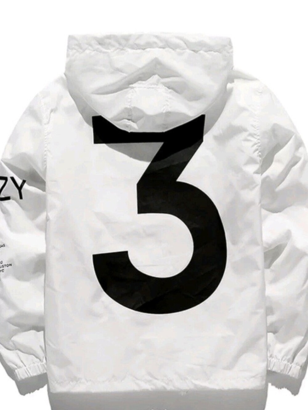Kanye West Y3Yeezy Outdoor Hooded Bomber Windbreaker Jacket S